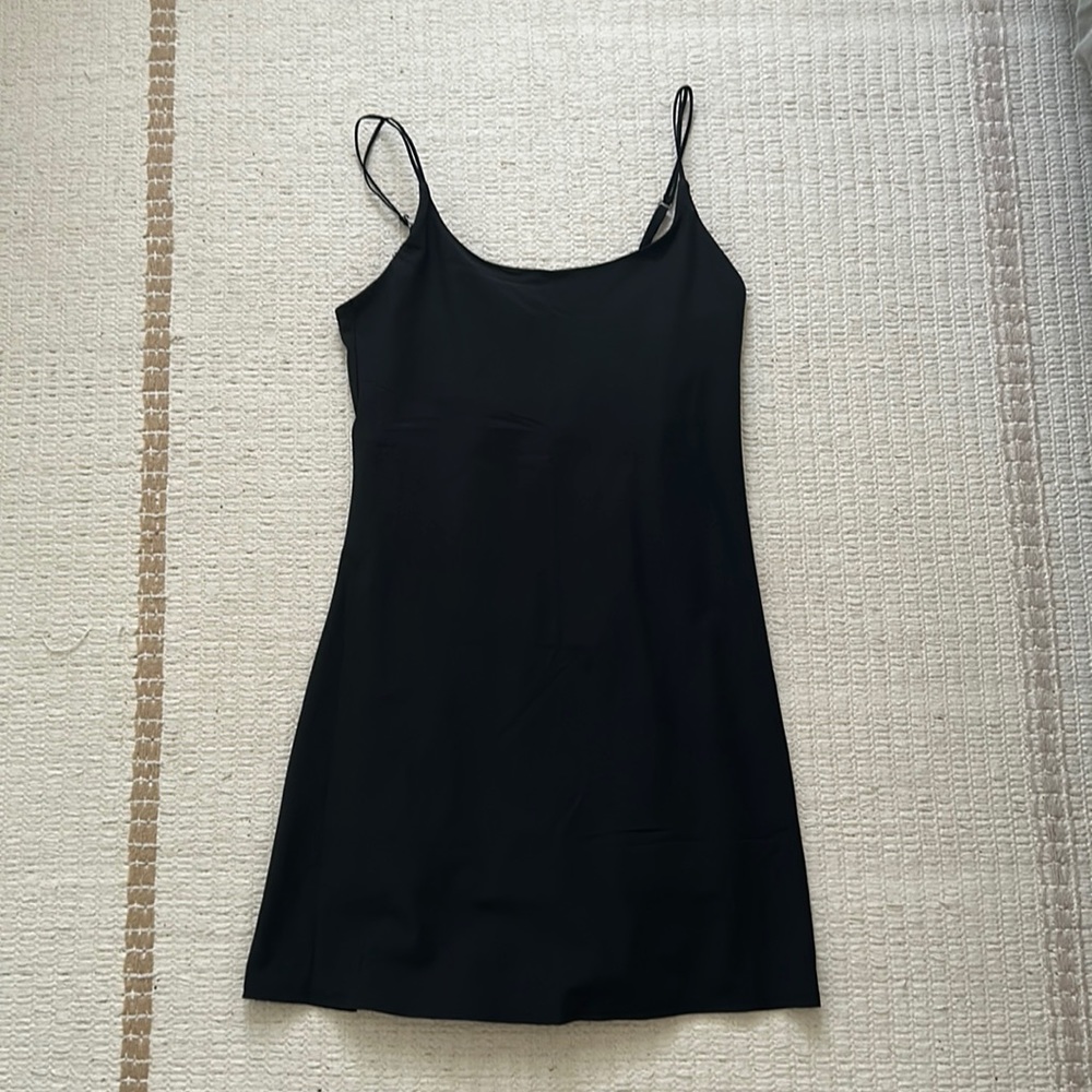 Abercrombie Traveler mini dress size small tall NWT never worn black